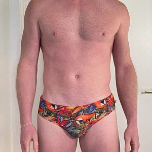 CA-RIO-CA BRIEF CUT BRAZILIAN TROPICAL PRINT
